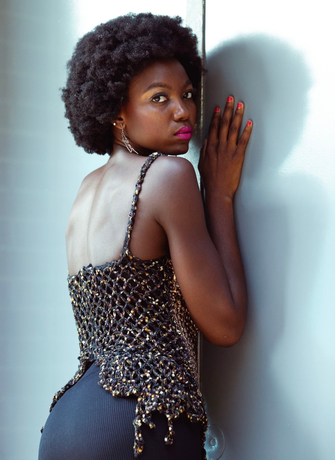 VIXEN Corset Top and Lace Skirt
